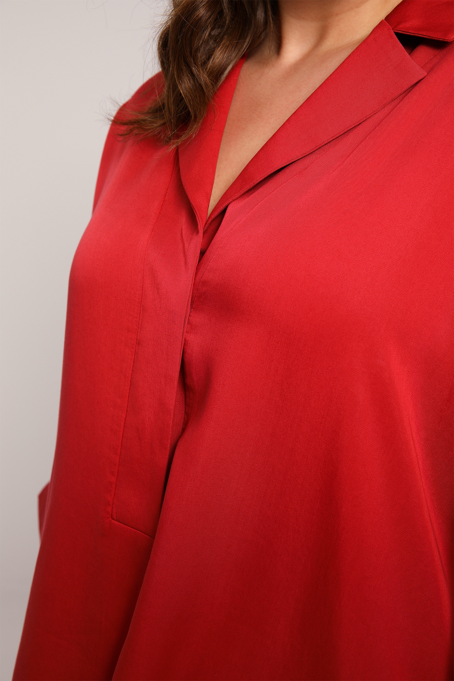 Robe en tencel uni