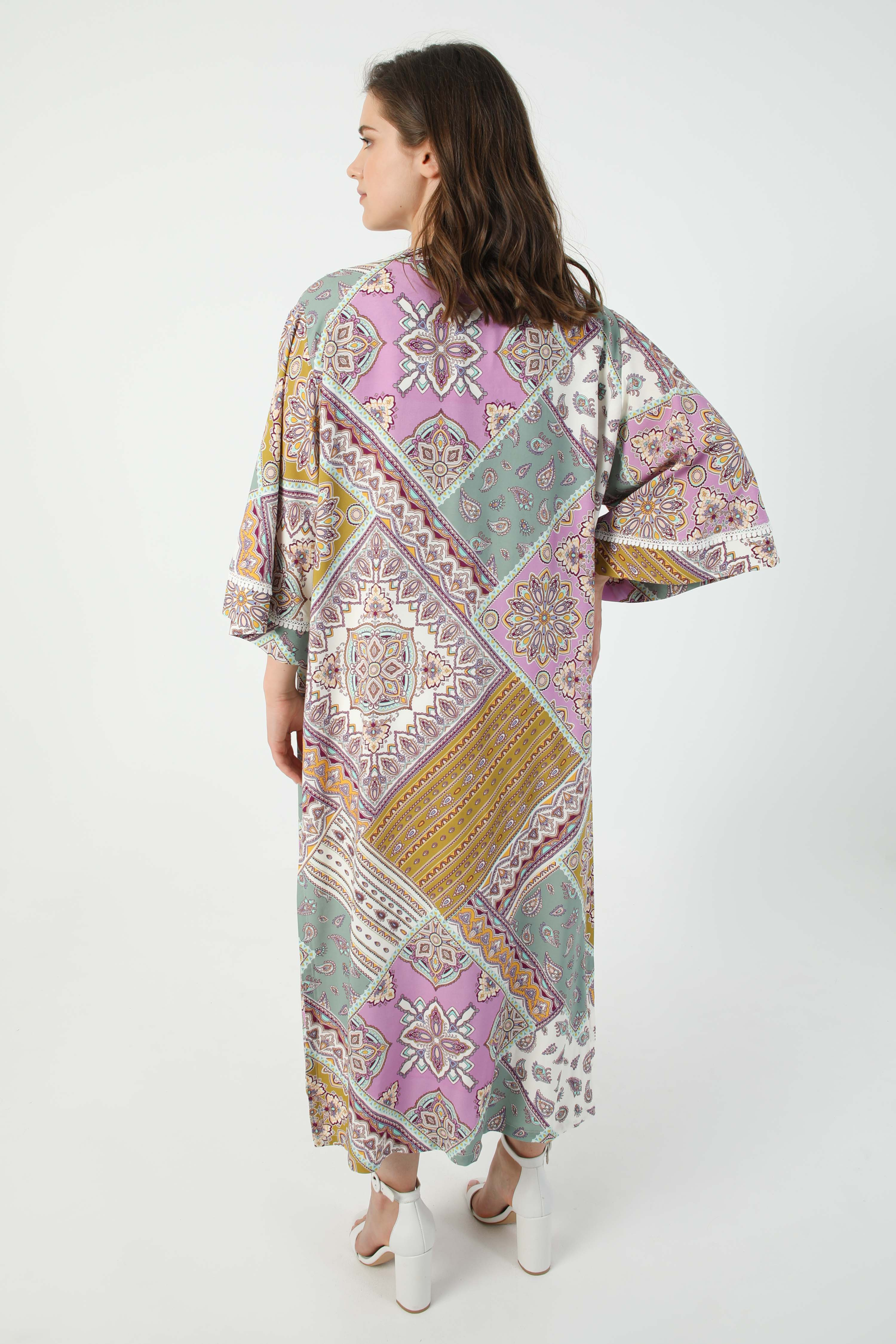 Long printed kimono (shipping May 20/25)