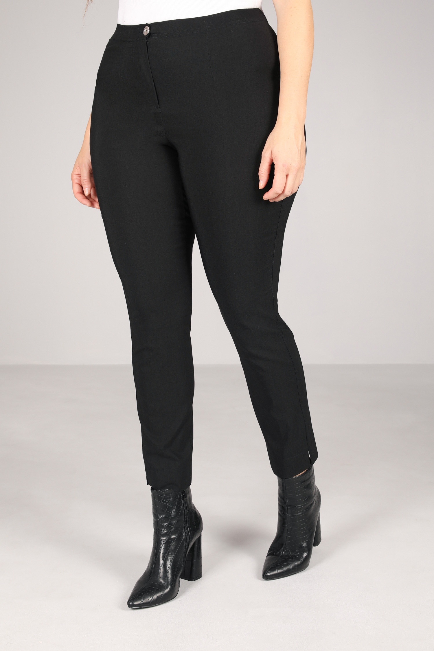 Pantalon droit sculptant