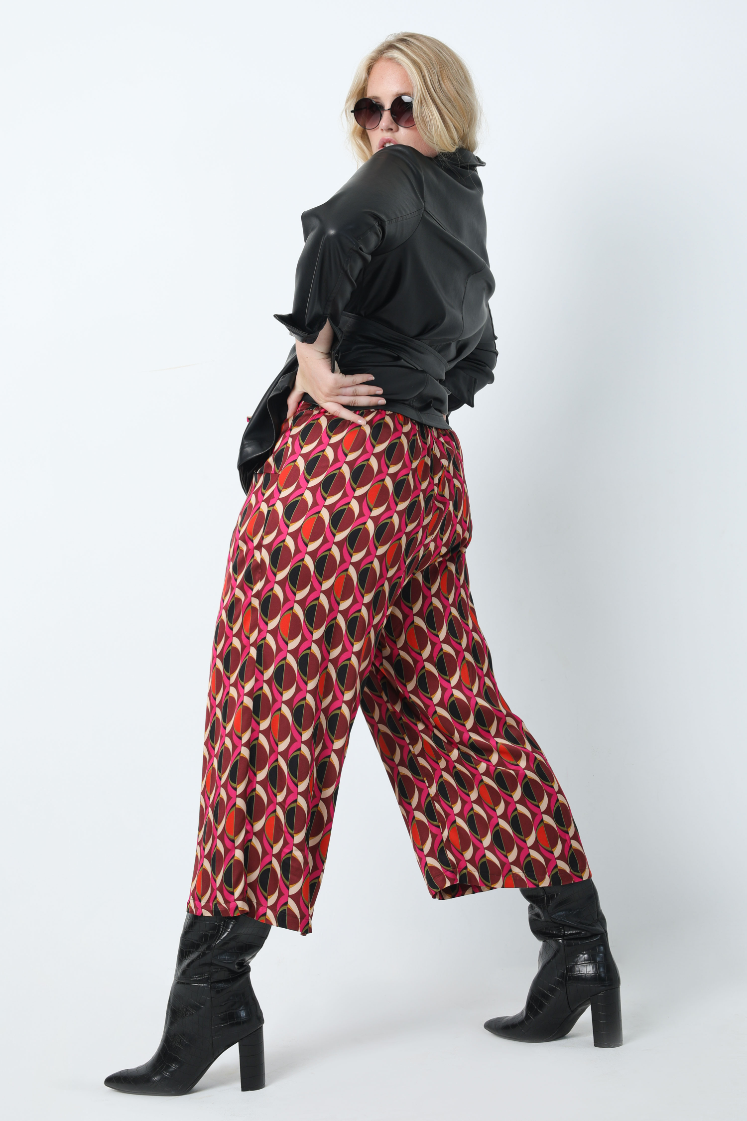 Printed culotte skirt oeko-tex fabric (Shipping 25/30 September)