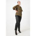 Blouse imprimée manche 3/4