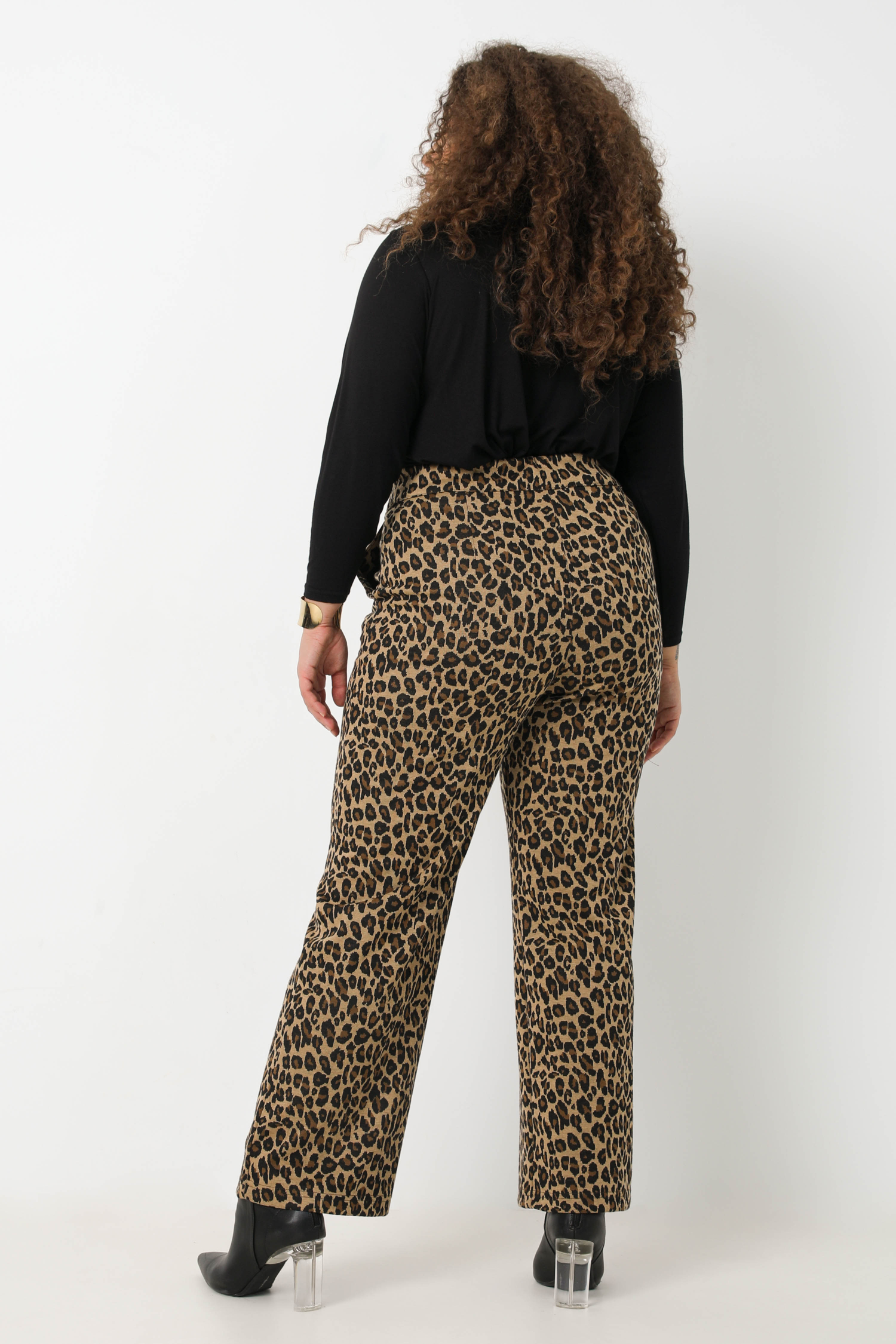 Leopard pattern pants