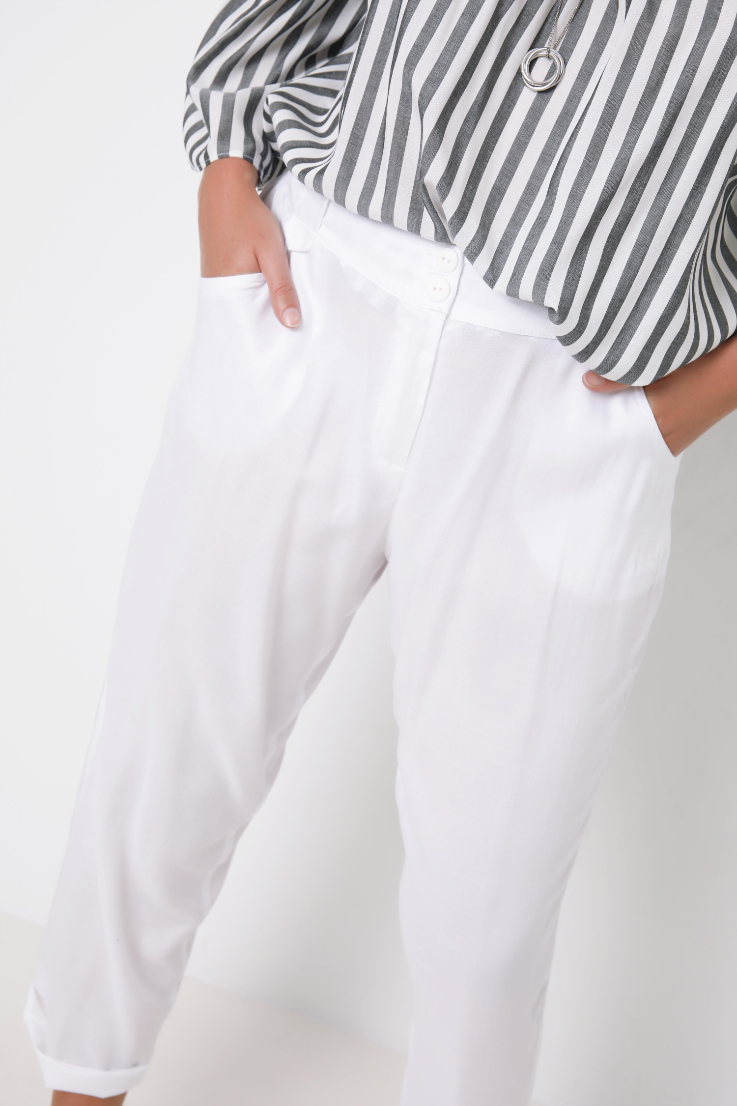 plain straight pants
