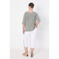 Modal tshirt with studs