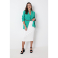 Midi pencil skirt