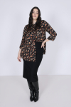 A-line printed shirt