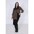 A-line printed shirt