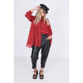 Printed voile shirt