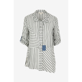 Shirt with striped pattern