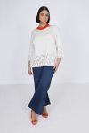 plain knit sweater