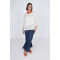 plain knit sweater