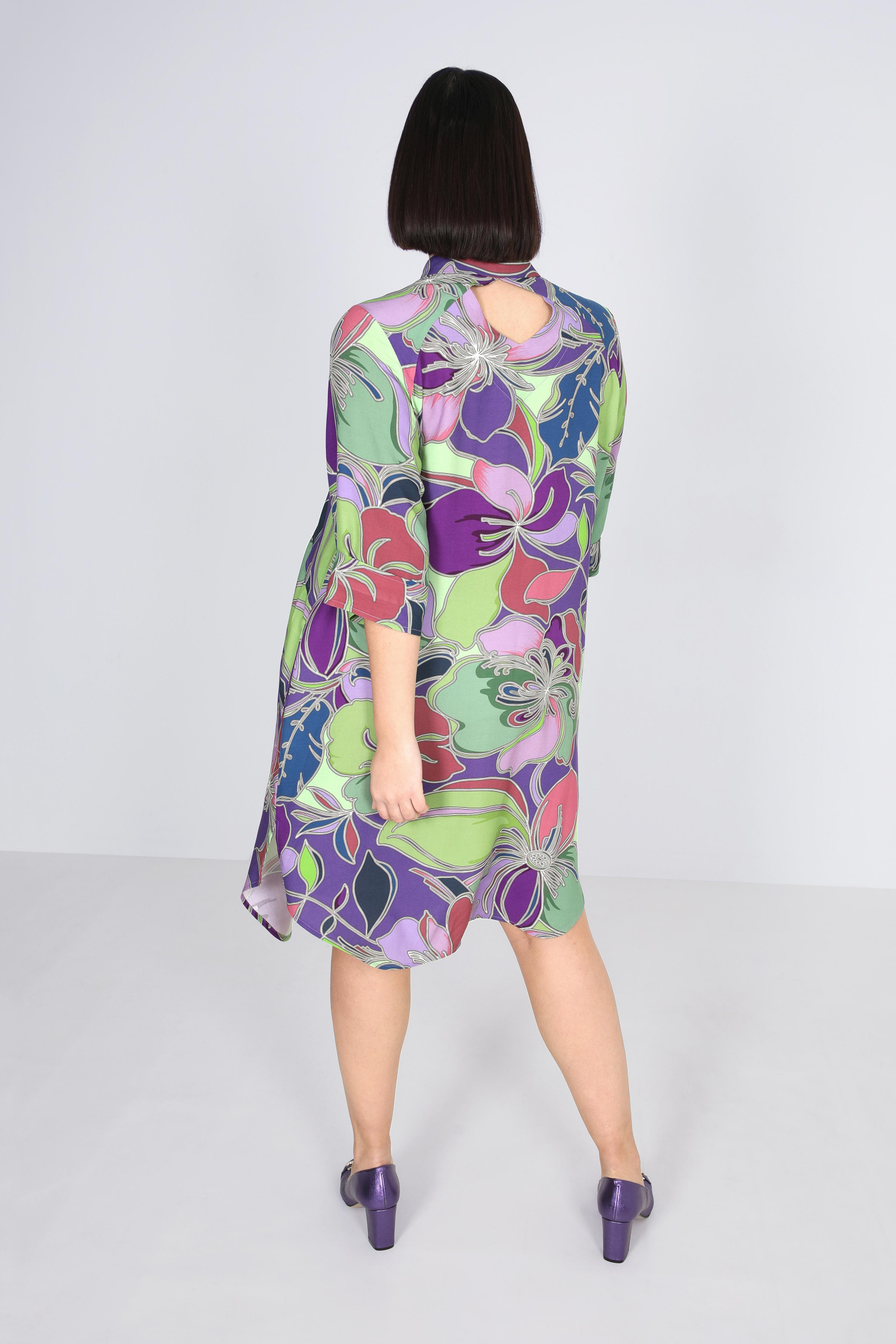 Long printed shirt