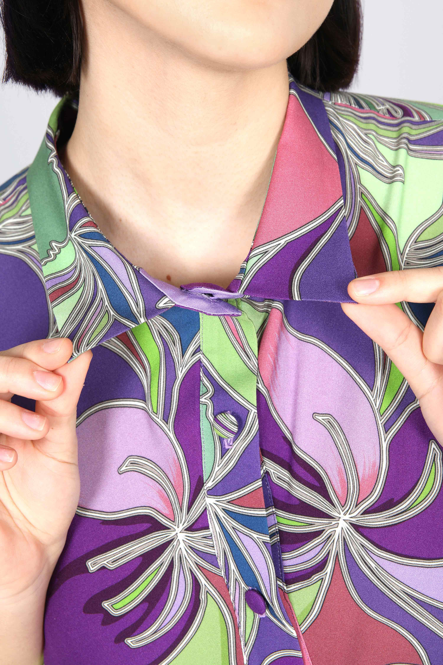 Long printed shirt