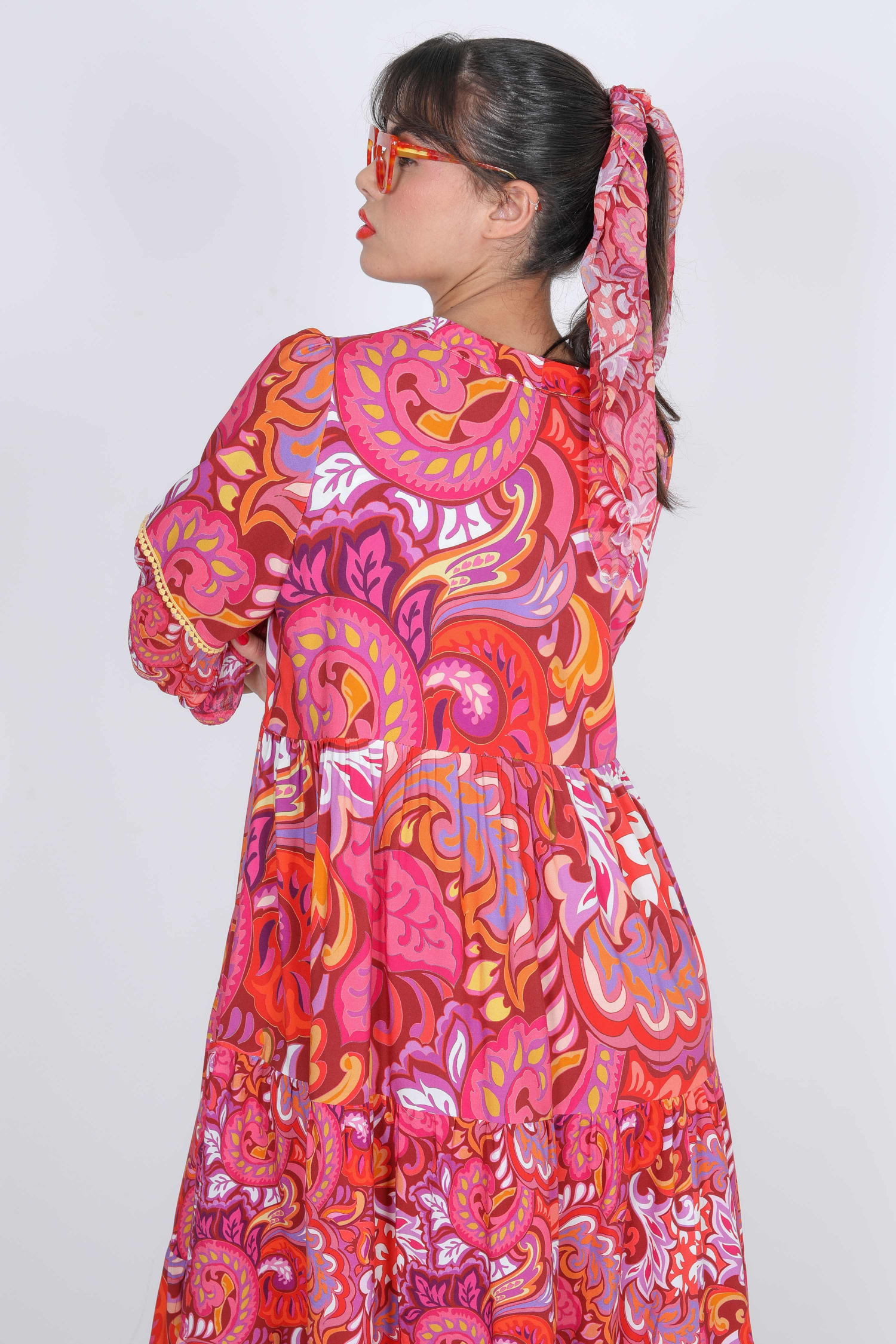 Bohemian print dress