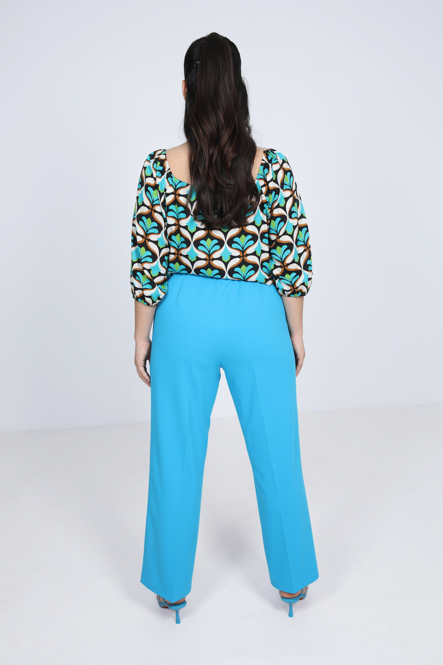 Pantalon droit uni