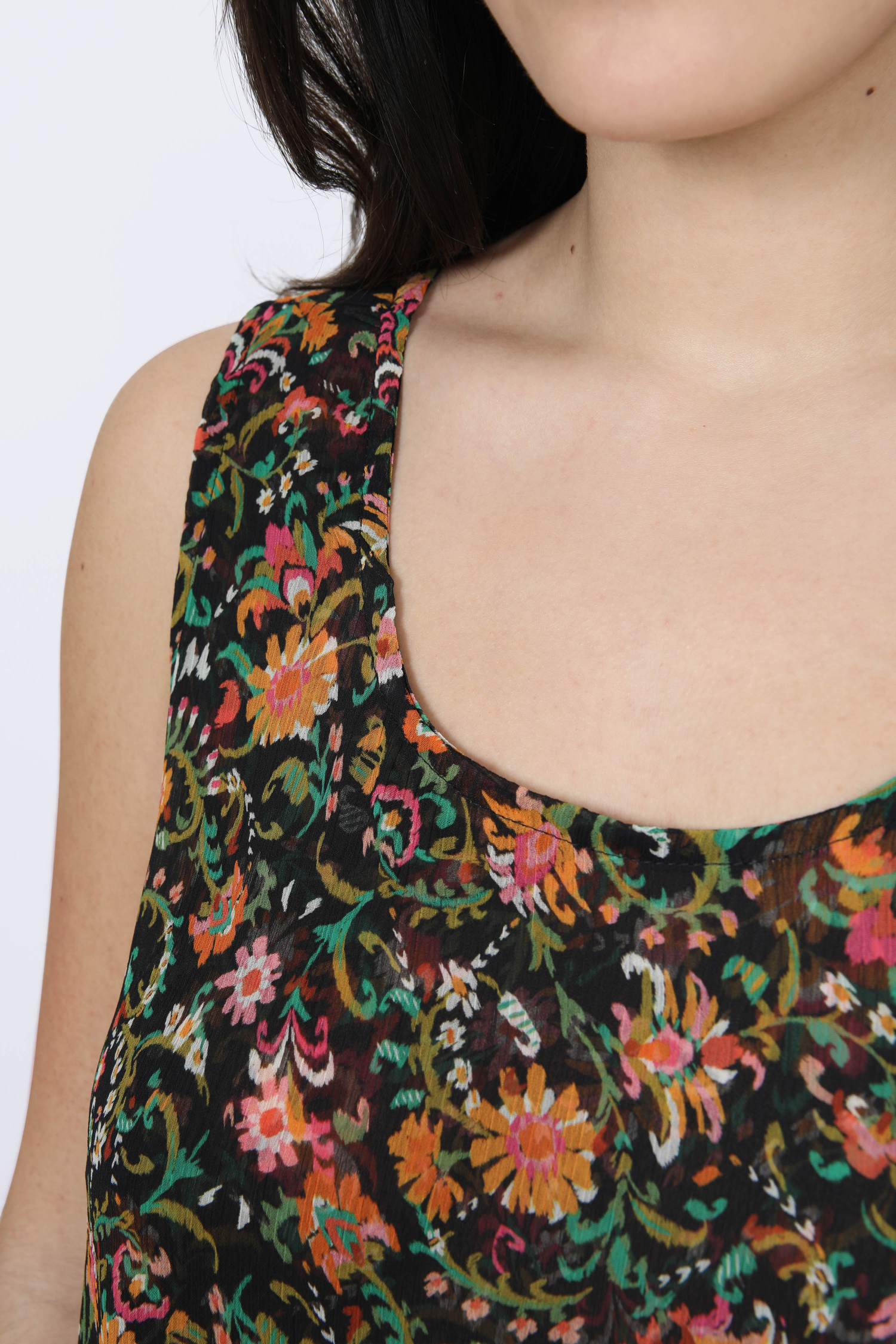 Double printed tank top