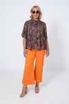 Chemise trapéze en imprimé