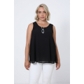 Veil double tank top