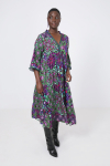 Bohemian style printed dress