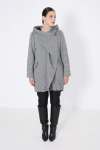 Manteau 7/8 avec un capuche
