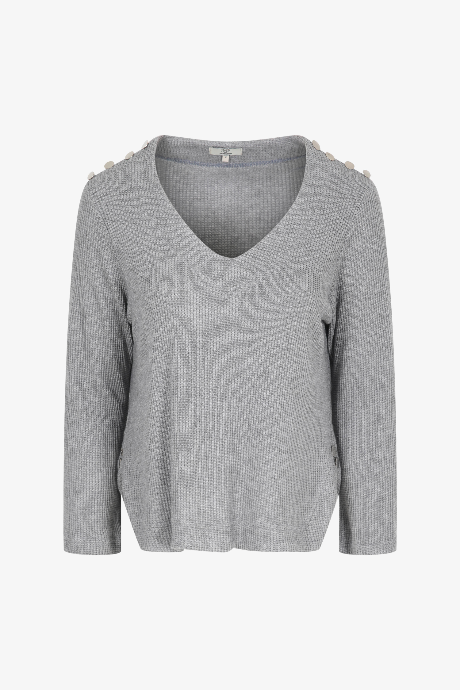 Plain knit sweater