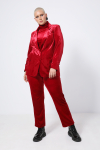 Velvet suit jacket