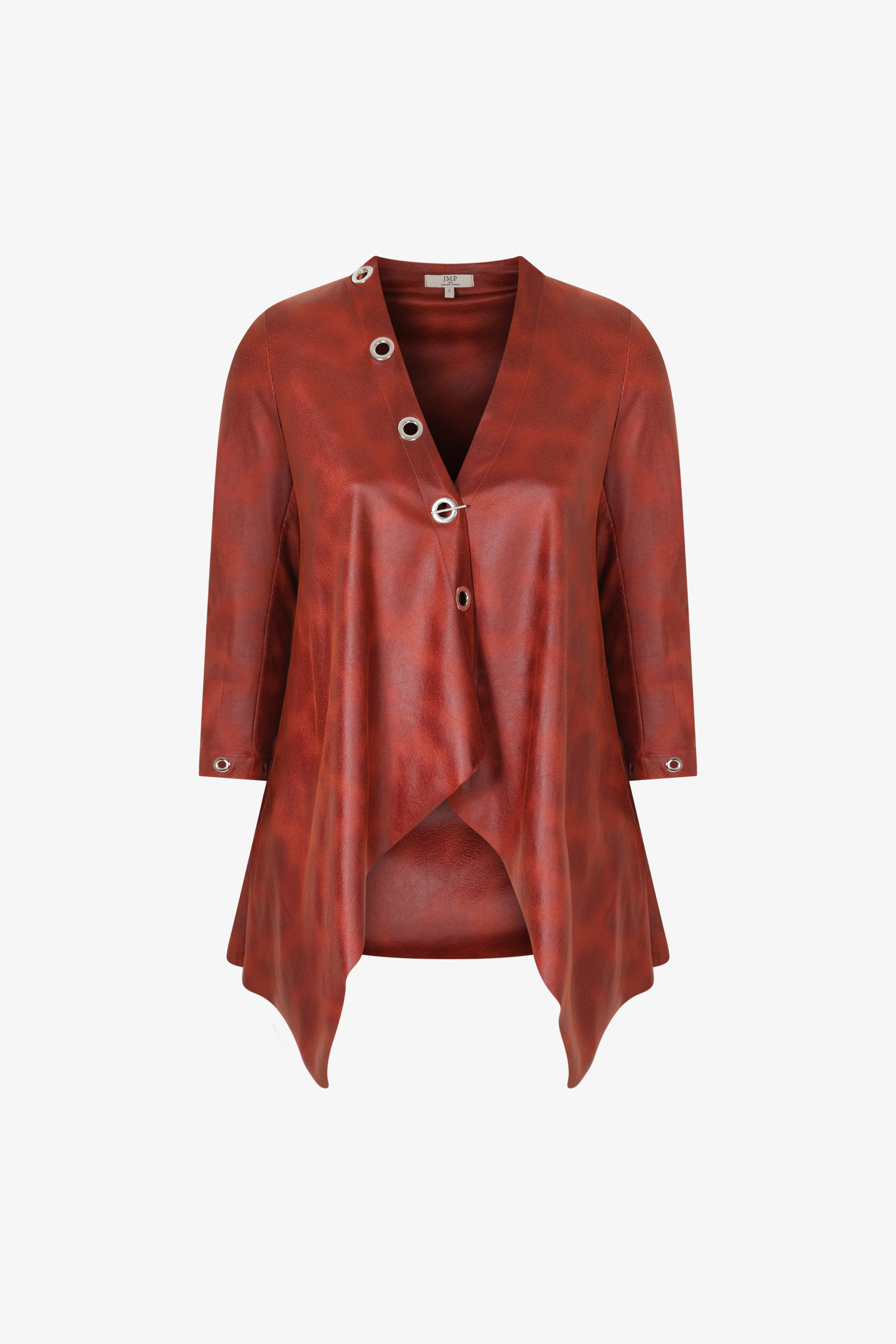 Gilet en simili cuir