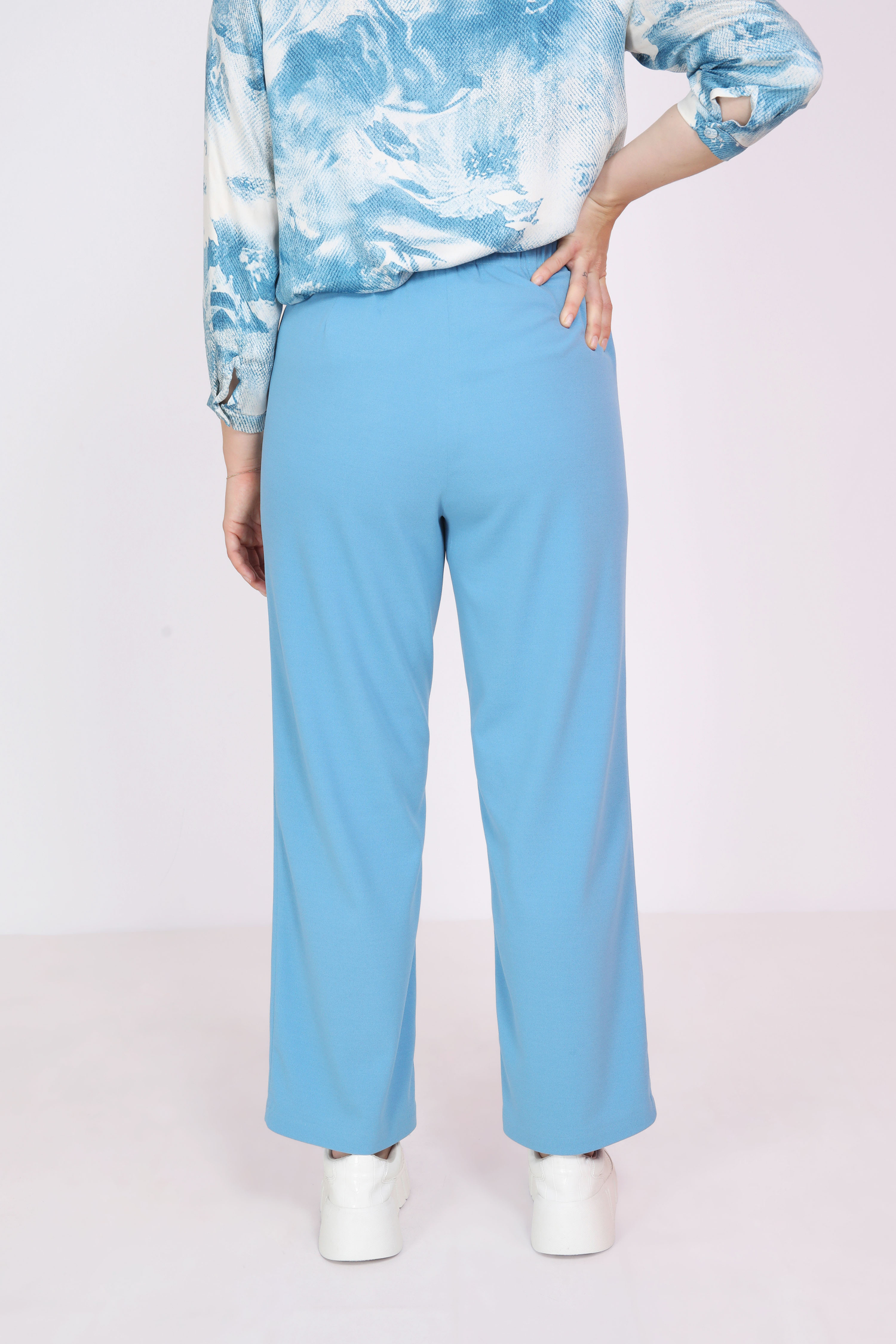 Pantalon droit uni