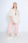 Multicolored striped shirt