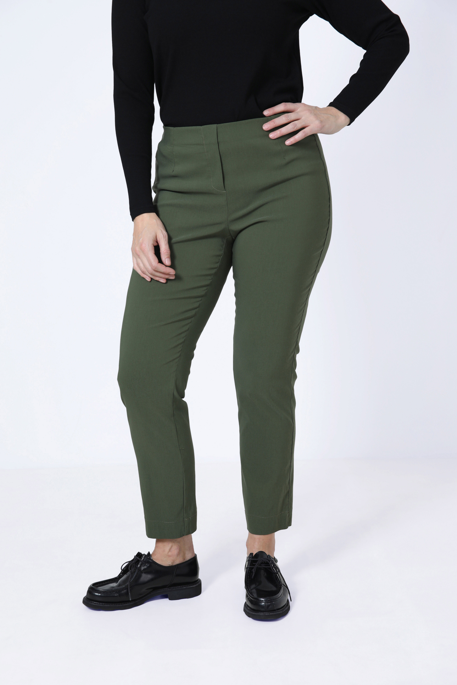 Pantalon droit en bengaline