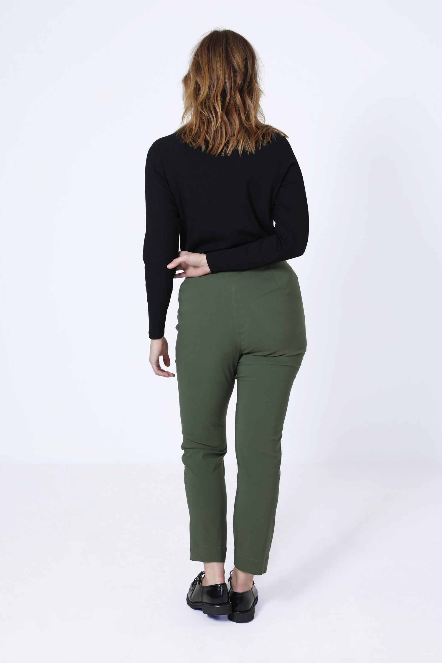 Pantalon droit en bengaline