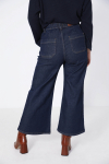 raw flared style jeans