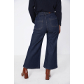 raw flared style jeans