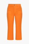 colorful flared style jeans
