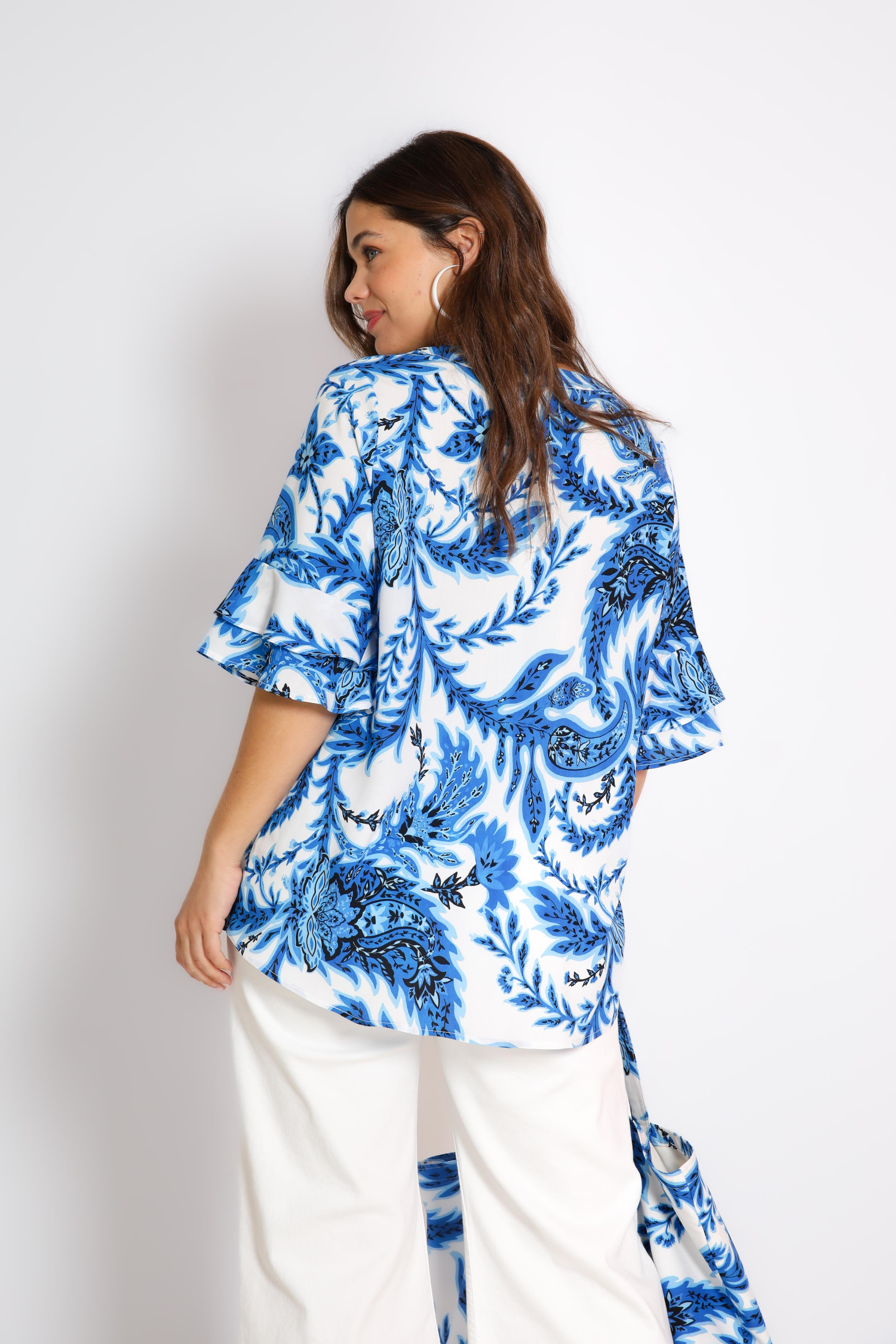 Blouse en imprimé