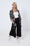 Pantalon style jupe culotte