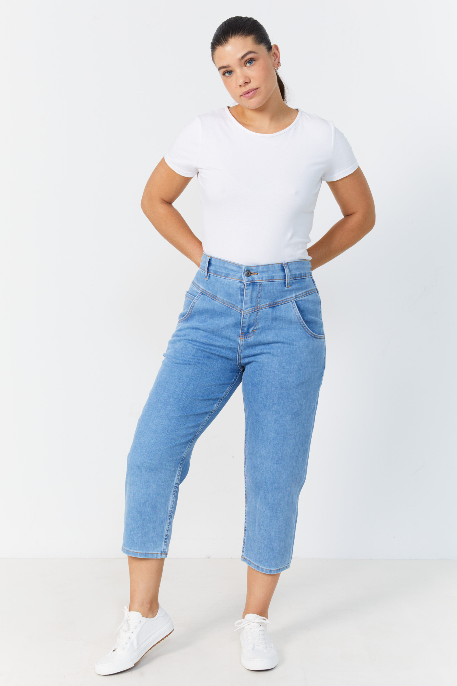 Pantalon 7/8 jeans