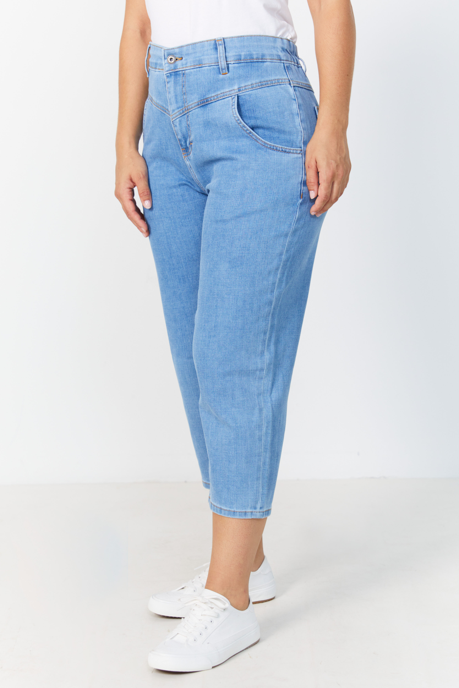 7/8 denim pants