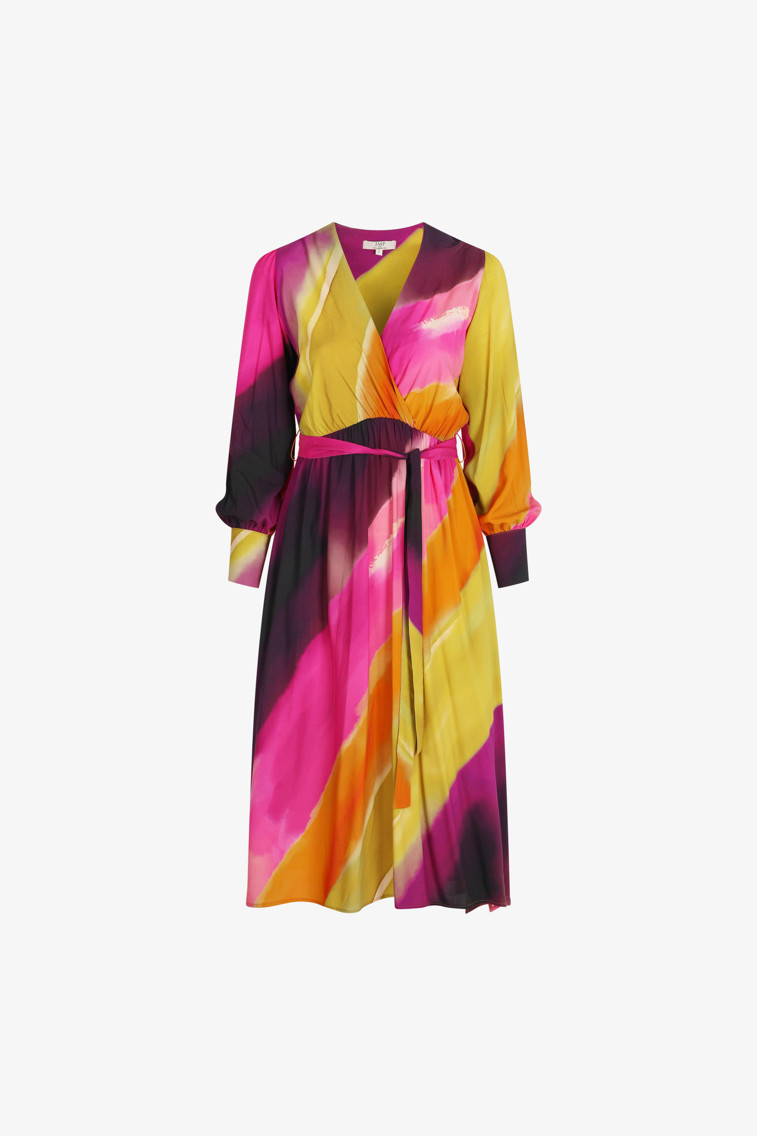 Printed viscose dress