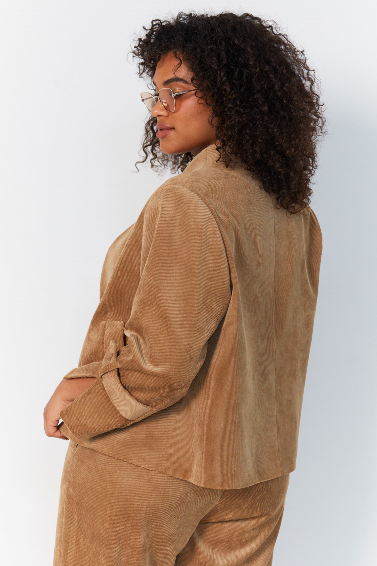 Veste en velours côtelé