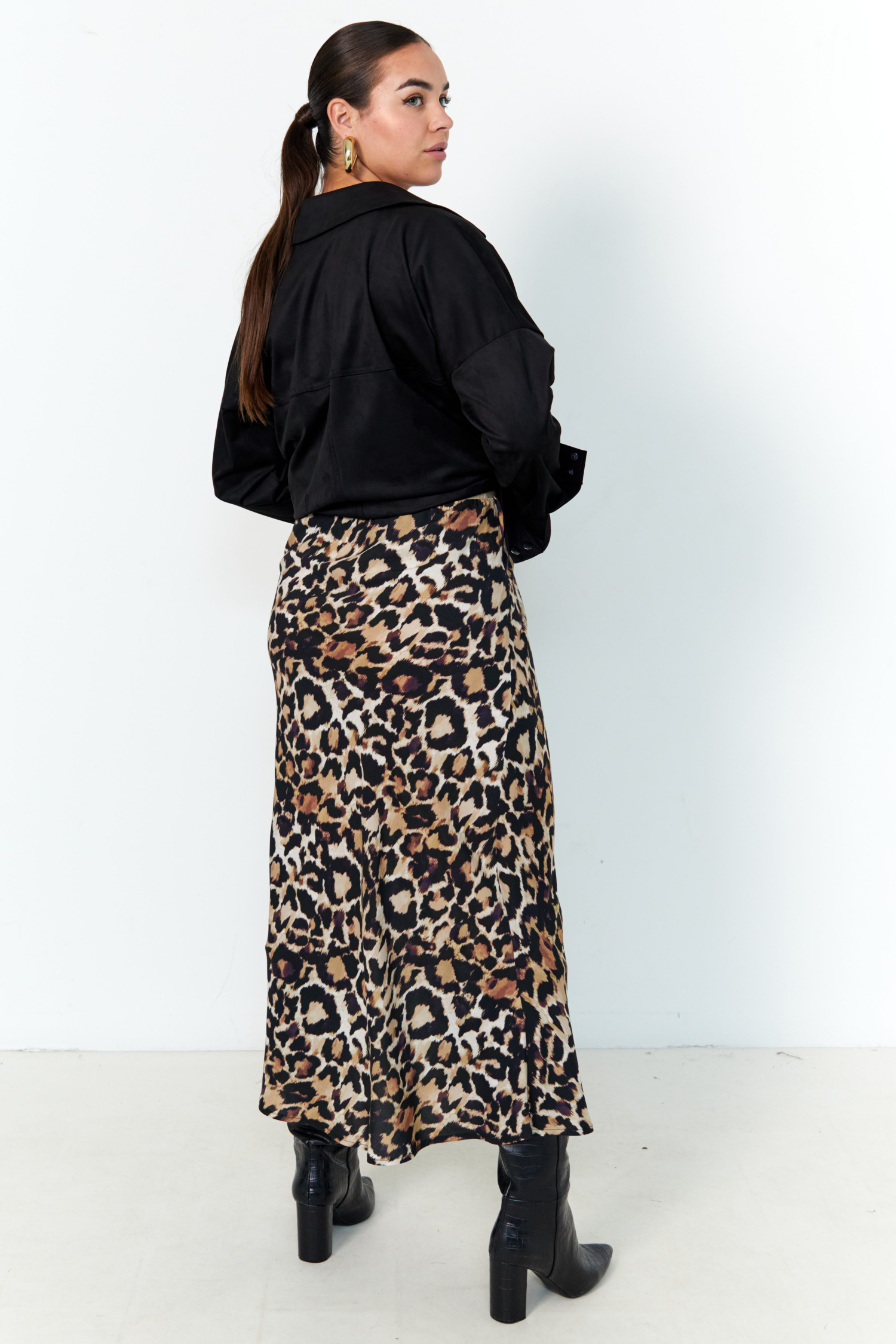 Animal print skirt