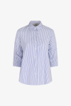 Striped trapeze shirt