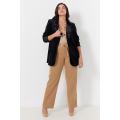 Veste tailleur en velours, lisse and stretch 