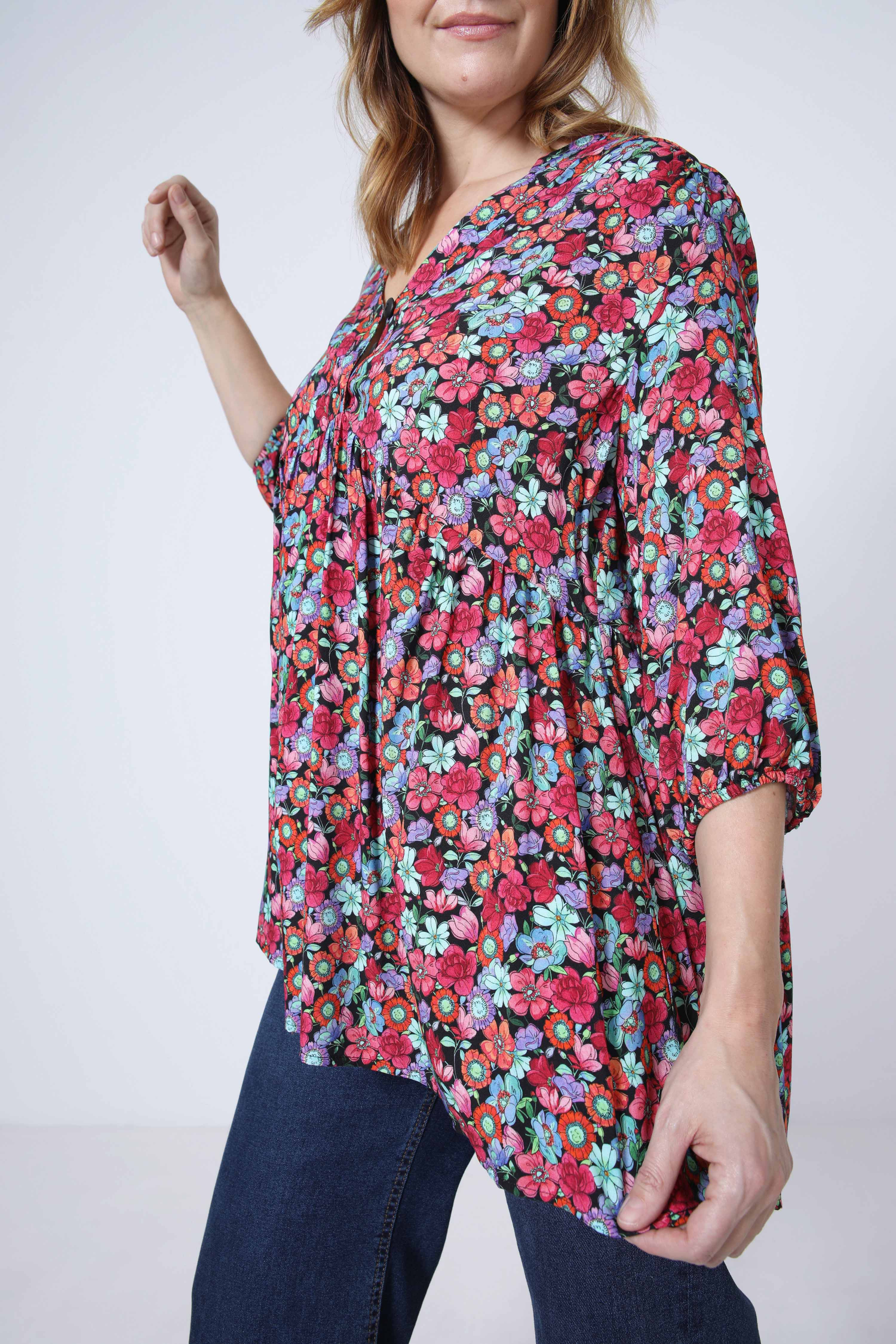 Liberty floral print blouse