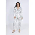Veste tailleur imprimé