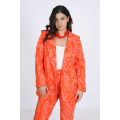Veste tailleur imprime