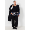 Sweater with layering effect