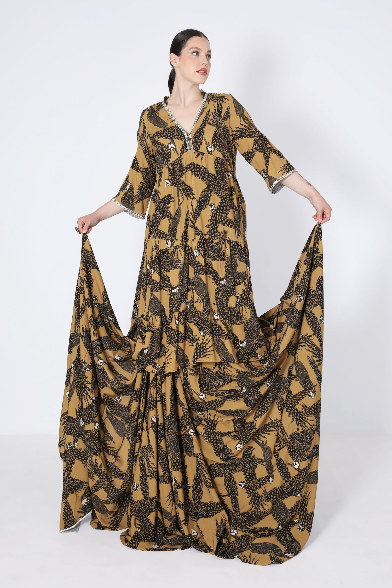 Robe imprimée de style bohéme