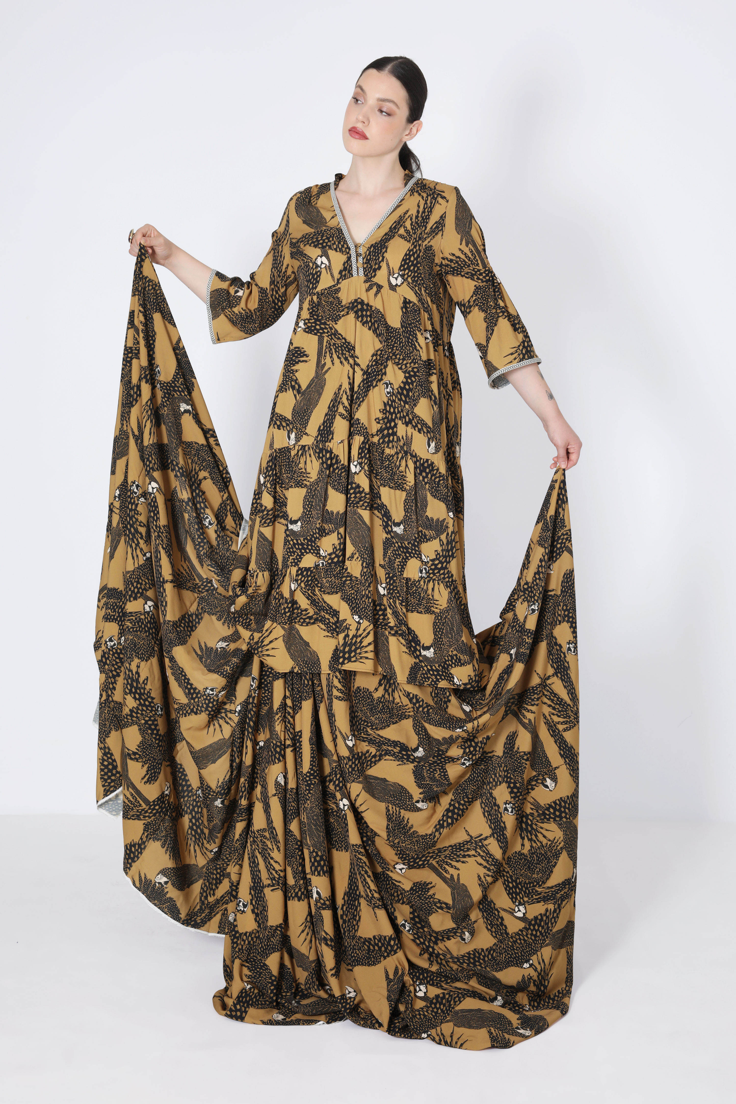 Robe imprimée de style bohéme