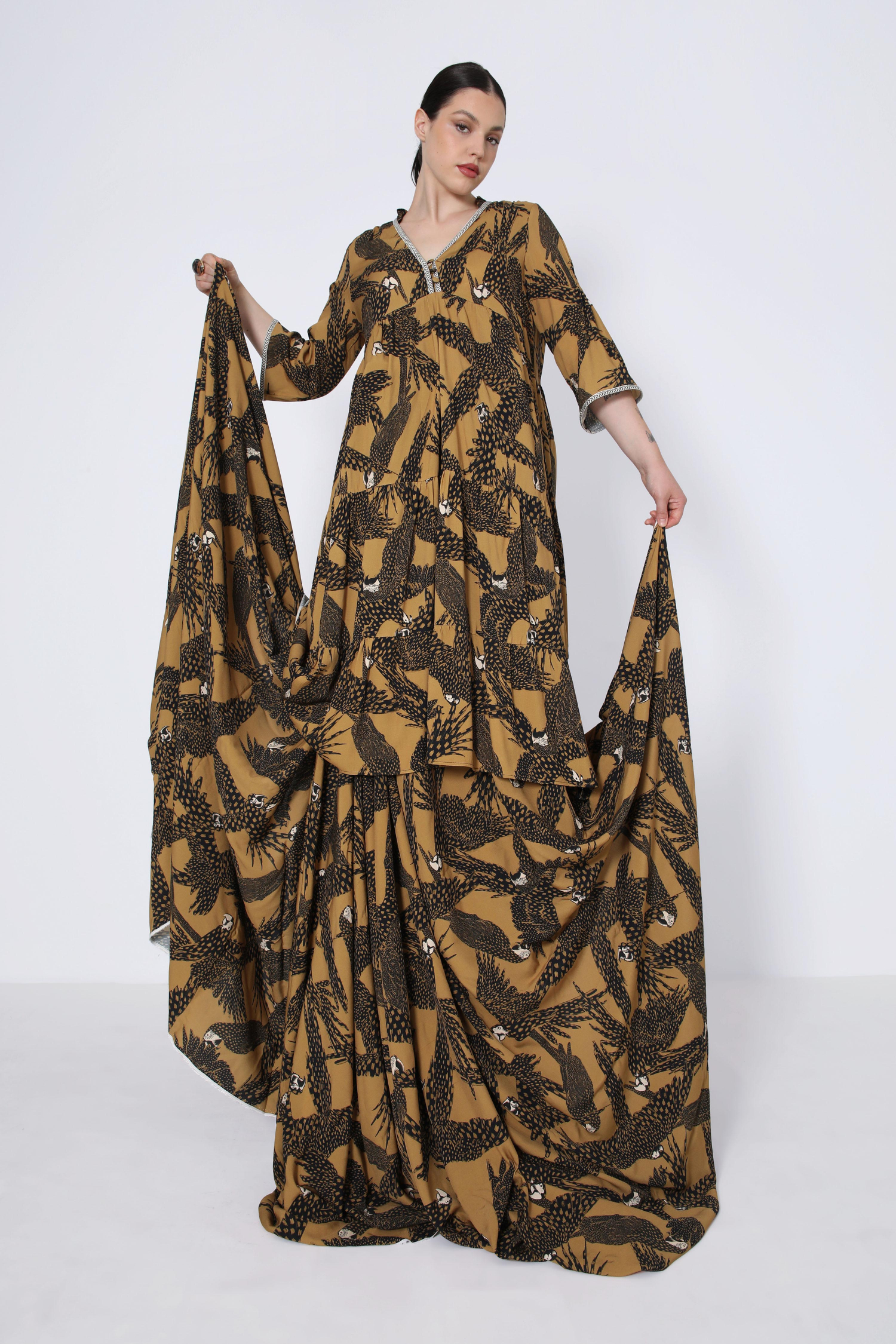 Robe imprimée de style bohéme